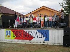Vystoupení žáků na Dni Bukoviny