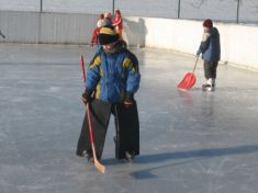 Zimní sporty ve školní družině bobování a bruslení